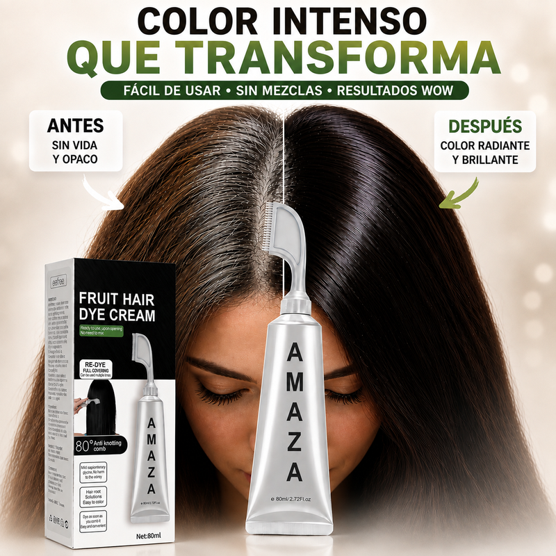 ELIMINA TUS CANAS CON DYE CREAM | 1+1 GRATIS 👀
